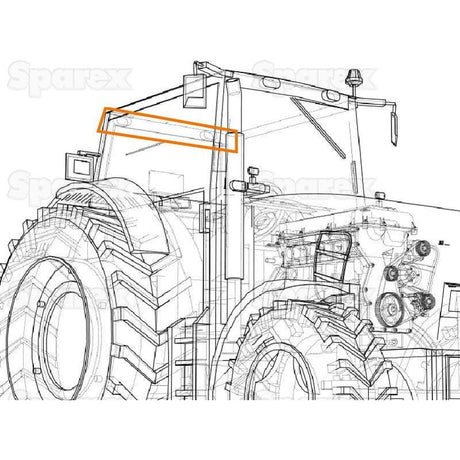 LED Work Light, Interference: Class 5, 4500 Lumens Raw, 10-30V - S.163880 - Farming Parts