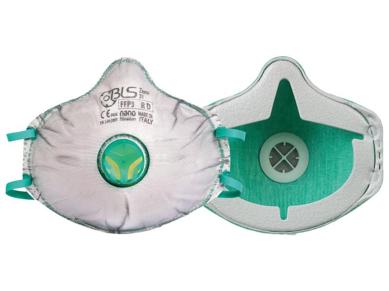 Disposable Dust Mask BLS Zer031 - FFP3 | Sparex Part Number: S.164110