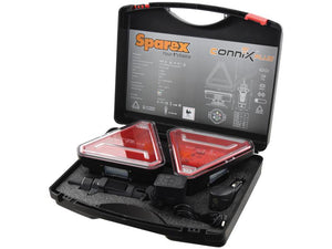 Sparex tool kit with two red containers on a white background