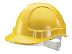 Vented Safety Helmet, Yellow - Sparex Part No. S.164225