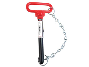 Sparex Red Handle Hitch Pin with Chain & Linch Pin 3/4x165.1mm | S.164318 - Product Image 1