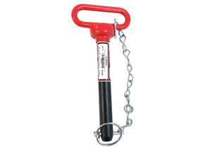 Sparex Red Handle Hitch Pin with Chain & Linch Pin 7/8x165.1mm | S.164319 - Product Image 1
