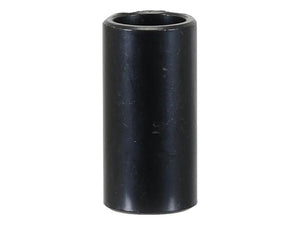 The Top Link Conversion Bush (Cat. 2 to 1) Heavy Duty, part number S.164520 by Sparex, is a black cylindrical connector or sleeve designed for heavy-duty applications.