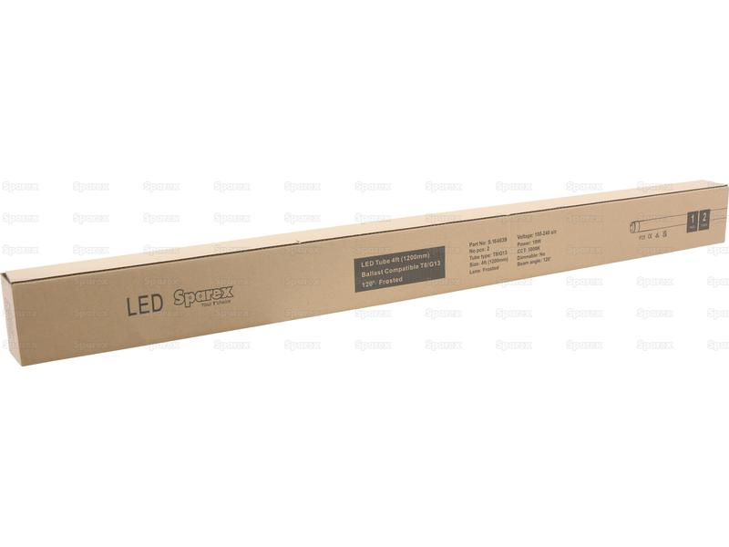 Sparex LED Ballast Compatible Tube, 2ft (600mm), T8/G13, Frosted, 9W | S.164638 - Product Image 7