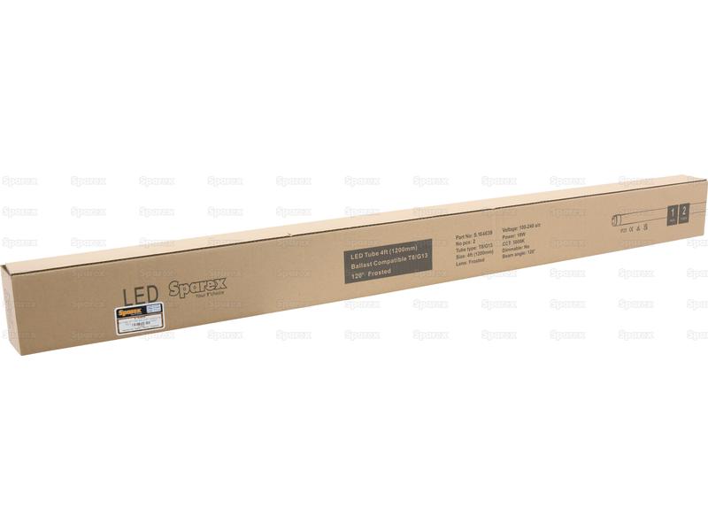 Sparex LED Ballast Compatible Tube, 4ft (1200mm), T8/G13, Frosted, 18W | S.164639 - Product Image 7