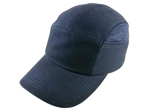 A blue Safety Cap (EN 812:2012) with a curved brim, mesh paneling on the sides, and subtle black accents for a pop of color. It is available as Sparex Part Number S.164732.