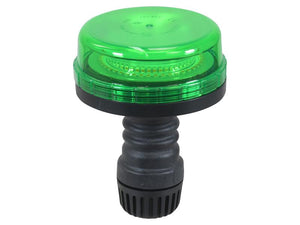 LED Rotating Beacon (Green), Interference: Class 3, Flexible Pin, 12-24V - Sparex Part No. S.164765