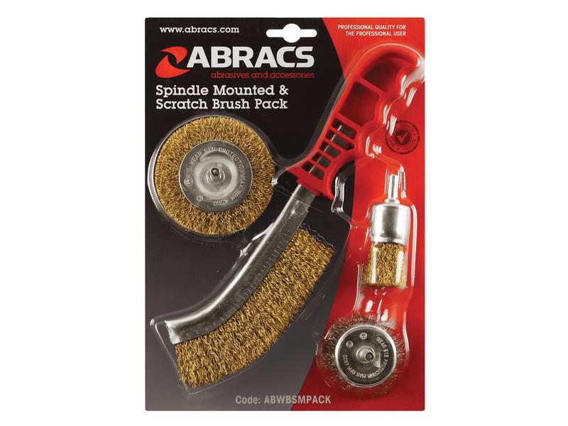 Spindle Mounted & Scratch Brush Pack | Sparex Part Number: S.164795