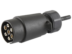 A close-up image of the Sparex Transmitter for Connix, 24V (Sparex Part Number: S.164842), featuring a black IP65-rated electrical connector with multiple metal pins inside its cylindrical plug.