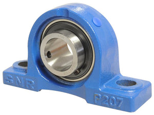 NTN SNR Two-Bolt Pillow Block Bearing (UCPE208) - Sparex Part No. S.164888