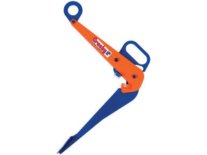 The Sparex Barrel Lifting Clamp (S.164988) in blue and orange is specifically designed for industrial barrel lifting, ensuring a safe working load.