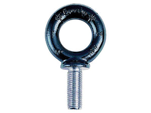 The Sparex Forged Machinery Eye Bolt M279 - M8 x 1.25 (Sparex Part Number: S.164992) features a circular ring and threaded shank, designed for precision and strength. Ideal for applications requiring specific thread size and safe working load.