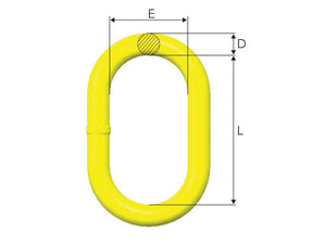 Crosby Master Link - M-108-10, SWL: 4T | S.165025 - Product Image 2