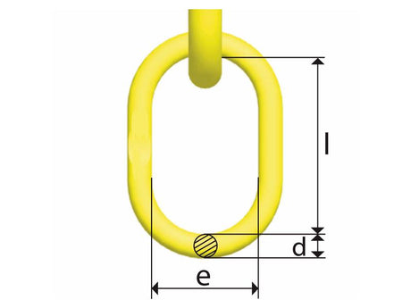 Crosby Master Link Assembly - MT-10-10, Chain Ø: 10mm, SWL: 11.5T | S.165030 - Product Image 3