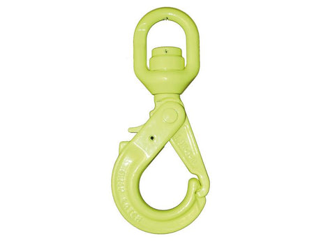Crosby Swivel Safety Hook with Griplatch - LKBK-7/8-10, Chain Ø: 8mm | S.165060 - Product Image 2