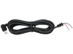 The Sparex Direct Power Monitor Cable for MachineCam Mobility (Part Number: S.165293) features a right-angle connector on one end and three exposed wires (red, white, and black) on the other end.