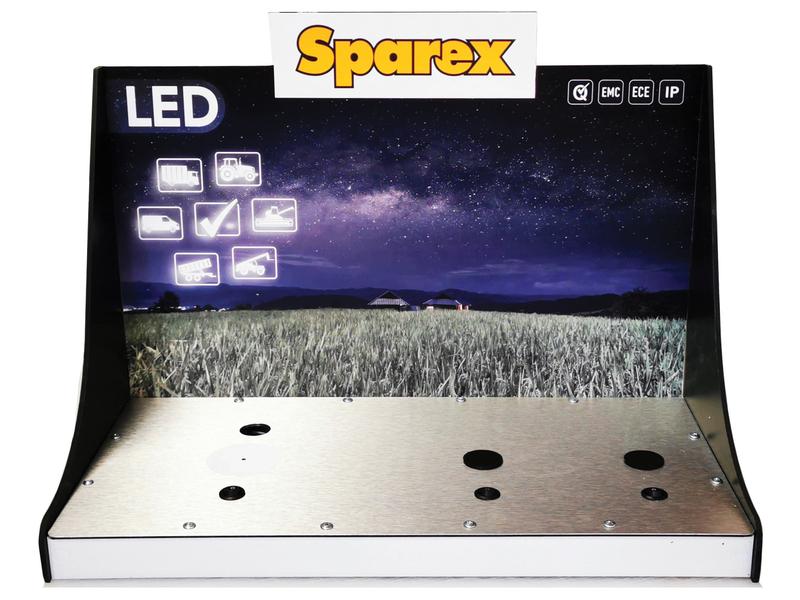 Sparex LED Beacon Display with switches & Aluminium Base | S.165304 - Product Image 2