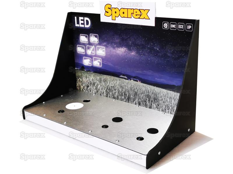 Sparex LED Beacon Display with switches & Aluminium Base | S.165304 - Product Image 3