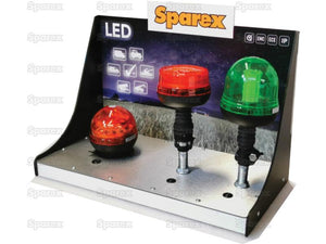 Sparex LED Beacon Display with switches & Aluminium Base | S.165304 - Product Image 5