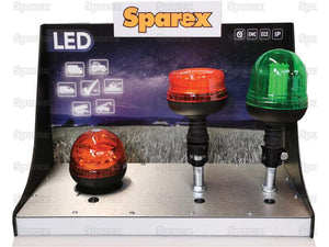 Sparex LED Beacon Display with switches & Aluminium Base | S.165304 - Product Image 6