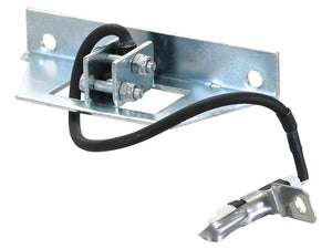 A Sparex Ignition Complete, identified by Sparex Part Number S.165338 and Tariff Code 23632, is a metal electrical component that comes with a mounting bracket, black cable, and connector plug attached.