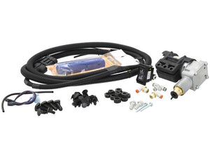 The Sparex Compressor Kit (Sparex Part Number: S.165389), consisting of hoses, connectors, a switch, and various small components is laid out on a white background. This kit fits seamlessly with related products from Sears to ensure straightforward installation and compatibility.