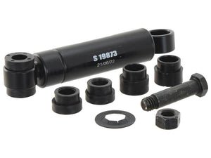 A black cylindrical shock absorber with bushings, a bolt, and a washer set against a plain white background. The absorber is labeled "S.165393" with the brand "Sparex" and the date "21/06/22".