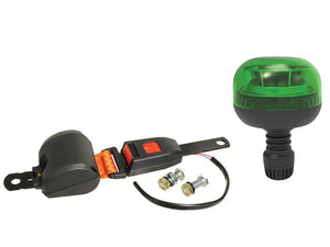 LED Beacon & Seat Belt Kit, Interference: Class 1, Flexible Pin, 12-24V - Sparex Part No. S.165465