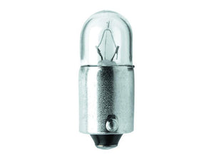 Close-up image of a small, cylindrical Sparex Light Bulb (Halogen) H with a 12V, 2W BA9s base and a clear glass cover. Model number S.165681.