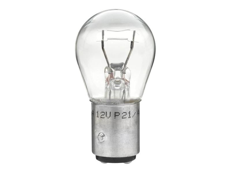 Light Bulb (Filament) P21/4, 12V, 21/4W, BAZ15d (Clamshell 2 pcs.) | Sparex Part Number: S.165712