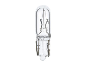 A clear Sparex halogen light bulb, model S.165734, with a slender tubular shape and visible filament, is shown against a plain white background, making it ideal for 12V applications.