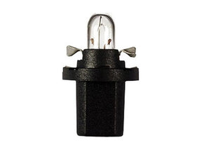 A Sparex Light Bulb (Halogen) 12V, 1.2W, BX8.4d with a black plastic base and metallic contacts, part number S.165748.