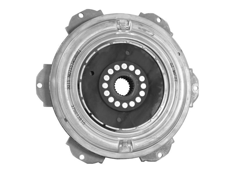 The Sparex Clutch Damper (Sparex Part Number: S.165799) is a metal clutch plate that features a central gear, several damper springs, and multiple bolt holes evenly distributed around the inner circle.