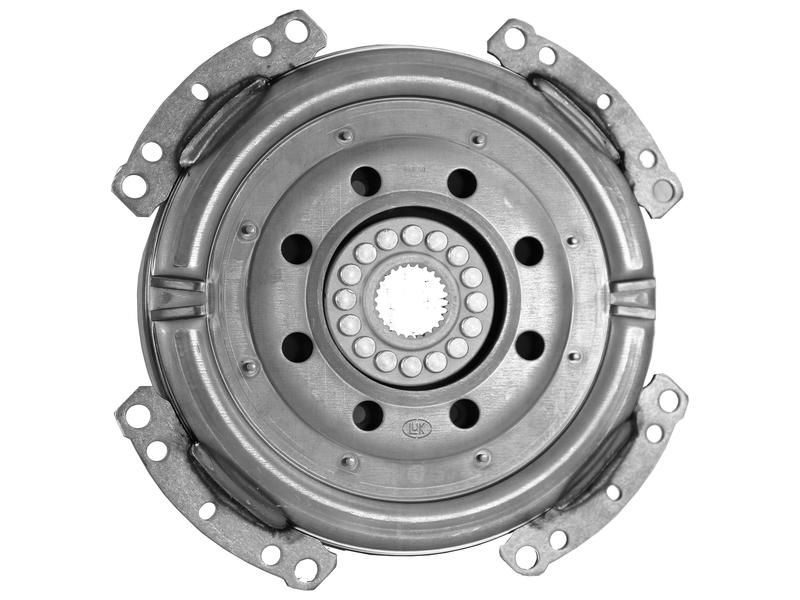 The Clutch Damper, Sparex Part Number: S.165800 from Sparex, is a mechanical assembly that includes a circular metallic component with a central bearing, multiple evenly spaced mounting holes, and damper springs designed to enhance performance.