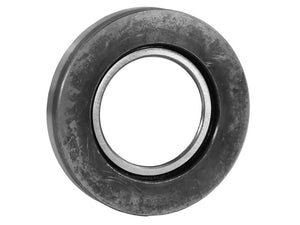 The LUK Clutch Release Bearing by Sparex (Part Number: S.165804) is a circular metal bearing with a 50mm inner diameter, featuring a smooth inner ring and a slightly worn outer surface.