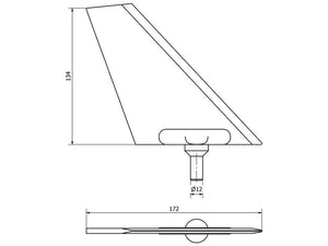 Sparex Bolt on Furrow Splitter RH & LH (Kverneland) | S.166165 - Product Image 3