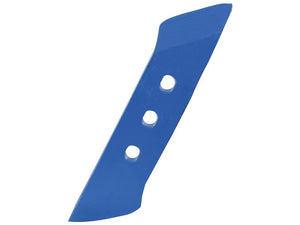 The Reversible Plough Point LH by Sparex, crafted from 12mm thick blue metal with three evenly spaced holes, is designed for precision and durability. Ideal for various applications, it meets the LH Primary OE Reference standards and is compatible with Rabewerk models such as 27510902 and MP350L. Available under Sparex Part Number: S.166200.