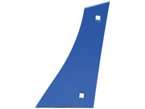 A blue metal blade with two square holes, called the Shin - RH (Rabewerk) and part of the Sparex brand, compatible with Vulcan Fasteners' VRP-350W.