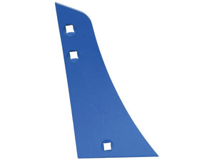 A blue, flat metal object with three square holes and curved edges and a pointed tip, possibly from Sparex's product line. Specifically, it might be the "Shin - RH (Rabewerk)" designed to fit as 27010701, VRP-292 O, with the Sparex Part Number S.166207.