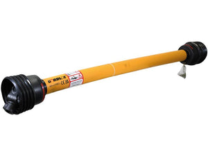 GARDLOC PTO Shaft - (Lz) Length: 1510mm, 1 3/8'' x 6 Spline Q.R. to 1 3/8'' x 6 Spline Shear Bolt Limiter - Sparex Part No. S.166271