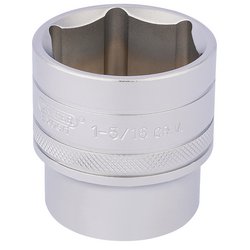 6 Point Imperial Socket, 1/2" Sq. Dr., 1.5/16" | H-Af/Ms