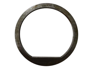 A black metal ring, resembling the Thrust Washer by Sparex (Part No. S.166416), with a flat bottom edge against a white background.