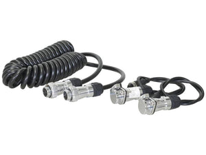 Two wired vehicle camera extension cables by Sparex, one extending from 2 to 4 meters. Check Sparex for related products (e.g., Part Number: S.166482) to ensure you have everything you need for proper cable length and functionality.