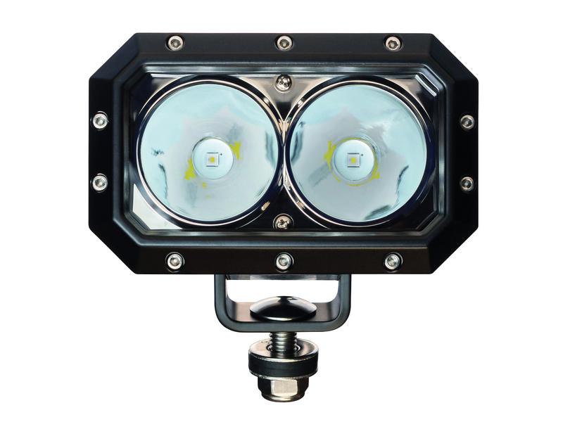 LED Head Light, Interference: Class 3, RH & LH (Spot Beam), 4000 Lumens Raw, 9-36V | Sparex Part Number: S.166698
