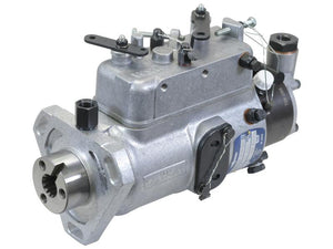 A Sparex silver mechanical fuel injection pump (Sparex Part Number: S.167215), equipped with various bolts, fittings, and connectors on its surface, designed specifically for Perkins Engine applications.