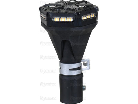 LED MICRO BRIGHT Beacon, (Amber) Interference: Class 3, Flexible Pin, 12V - S.167700 - Farming Parts