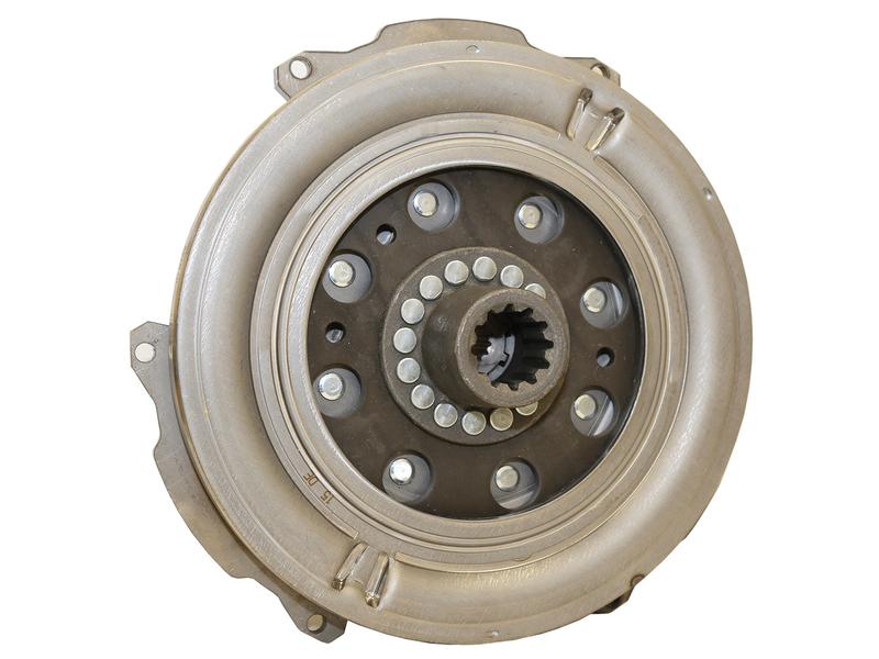 Image of a Sparex Clutch Damper (S.167730) featuring multiple bolts, a toothed central hub, and precise LUK splines.