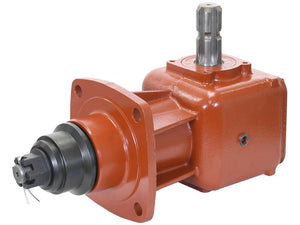 A Sparex Gearbox, 30 hp with a 1:1.47 ratio and designated as Comer 9.205.801.00, features a spline input of 1 3/8'' x 6 and a flanged output, designed to handle impressive horsepower efficiently.