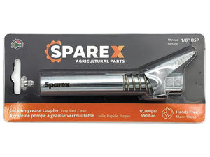 Sparex Trigger Activated Lock-On Grease Coupler (Extra Long), 1/8 | S.167880 - Product Image 1
