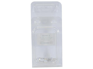 A clear plastic blister packaging containing two small cylindrical objects, identified as Sparex Light Bulbs (LED) 12V, 1W, W2.1x9.5d with the Sparex Part Number S.168429 from the Agripak range.